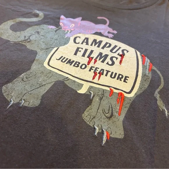Coach 1941 x Gary Baseman Campus Films Elephant Graphic Tee T-Shirt HTF Small S - Picture 4 of 10